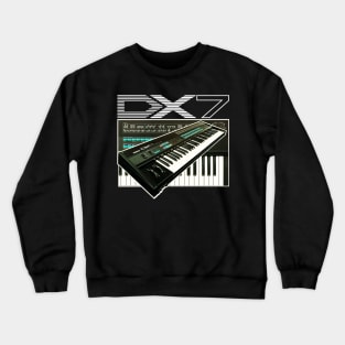 DX7 Digital Synthesizer Crewneck Sweatshirt